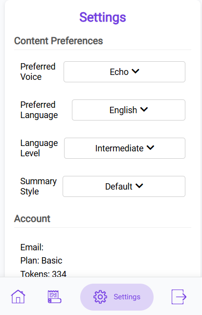 Multi-language Support and Translation Interface